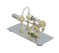 BTOSEP Stirling Engine Kit Educational 16 Cylinder Scientific Principle Easy To Assemble Steam Engine Model