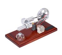 BTOSEP Stirling Engine Model, Detachable DIY Steam Power Generator with Strong Movement Ability for Science Projects, Physics Learning, Classroom Presentations