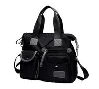 BTOSEP Travel Bag Duffel Large Capacity Carrying Handbag for Gym and Weekend Getaways Stylish Print (Black)