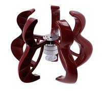 BTOSEP Vertical Axes Wind Generator with 5 Blades High Power Generation for Renewable Energy Systems Aluminum Nylon Fiber