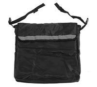 BTOSEP Wheelchair Backpack Bag, Durable Foam Padded Wheelchair Accessories for Everyday Use, Black Polyester Storage Bag, Perfect for Attaching to Back of Chair