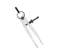 BTOSEP Wing Divider Adjustable Calipers with Spring Nut for Precision Marking on Wood, Metal, and Plastic - Carbon Steel, 1 Unit (125mm)