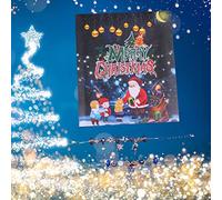 BTOSEP Xmas Advent Calendar, DIY Charm Bracelet Making Kit for Kids with 22 Beads and 2 Bracelets, 24 Days Countdown Calendar Jewelry Gifts for Girls (111.00)