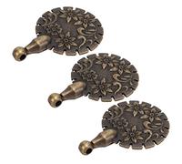 BTOSEP Yarn Cutter Pendant Premium Metal with Exquisite Floral Design for Quick Thread Cutting Suitable for Sewing and Knitting 3 Pcs