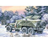 Btr-152k, Armoured Personnel Carrier 1:72 Plastic Model Kit Icm