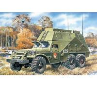 Btr-152s, Armoured Command Vehicle 1:72 Plastic Model Kit Icm