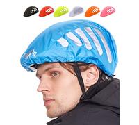 BTR Waterproof Bicycle Helmet Covers x 2. Blue