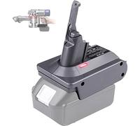 BTRUI for Dyson V8 battery adapter for Makita 18V Lithium Battery to for Dyson V8 Animal Fluffy Motorhead Handheld Vacuum converter (MT18V8 adapter only)