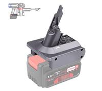 BTRUI V7 Adapter for Einhell 18V Power X Series Lithium Battery to for Dyson V7 Animal Fluffy Motorhead Handheld Vacuum Converter (Adapter EIN18V7)
