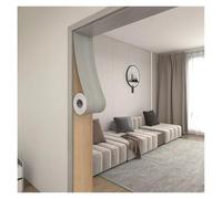 BTRYLDCFA Frame Baseboard Self-Adhesive Wood Grain Door Frame Decorative Stickers Line Skirting Border Waistline(Light Gray,15cmX5M)