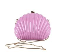 BTRYLDCFA Shell Clutch Bag Lady Mini Shell Bag Luxury Designer Made Up & Phone Carrying Cases Yellow Beige Pouch Cute Shoulder Totes