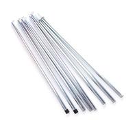 BTRYLDCFA Tent Poles Tent Rods Outdoor Camping Tent Equipment Canopy Tarp Poles Canopy Support Rods Iron Canopy Awning Frame Camping Tent Accessories(White)