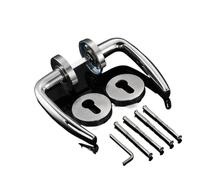 BTRYLDCFA Universal Door Handle 1set Stainless Steel Universal Door Knob Bedroom Split Door Lock Handle Door Handle Hardware Door Handles for Interior Doors(G)