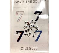 BTS BANGTAN BOYS MAP OF THE SOUL: 7 KPOP CD + BONUSES: KEY RING +PIN +2xPOSTERs