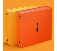 BTS - BTS [ BUTTER ] Album [ CREAM + PEACHES ] 2 VER FULL SET. 2 CD+2 Photo Book+4 Lyrics Card+2 Instant Photo Card+2 Photo Stand+2 Folded Message Card+2 Graphic Sticker+2 Photo Card+2 STORE CARD