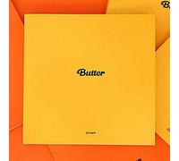 BTS [ BUTTER ] Album [ CREAM ] VER. CD+Photo Book+2 Lyrics Card+Instant Photo Card+Photo Stand+Folded Message Card+Graphic Sticker+Photo Card+K-POP SEALED+TRACKING CODE