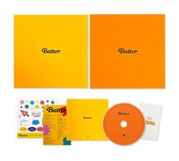 BTS - Butter (Random Ver.) Photobook + Lyrics Card + Photocard + Graphic Sticker + CD + 1 Hand Mirror + 5 Extra Photo Official K-POP Sealed Album