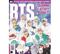 BTS Coloring & Activity Book: Including Over 35 Breathtaking Illustrations to Customise! Test Your BTS Knowledge