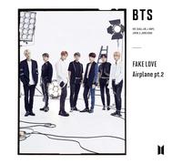 BTS-FAKE LOVE Airplane pt (Type-B/First press)-JAPAN SINGLE-CD+DVD UICV-9292