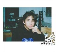 BTS Kpop Boys Jigsaw Puzzles Puzzles for Adults Kids. 1000 Pieces Star Whimsical Challenge Toy Educational Game Home Decoration for Educational Games Gifts 1000pcs (75x50cm)