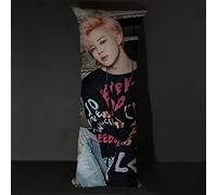 BTS merchandise Body Pillow Polyester Fiber Filled Bolster Pillow Kpop Jimin V Suga Jung Kook Photos Digital P 45cmx45cm