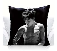 BTS merchandise BTS Pillow Kpop Jimin V Suga Jung Kook photos Soft Stuffed Throw Pillow For Sofa Home Decor Nice For AR 45cmx45cm