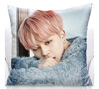 BTS merchandise BTS Pillow Kpop Jimin V Suga Jung Kook photos Soft Stuffed Throw Pillow For Sofa Home Decor Nice For AR 45cmx45cm