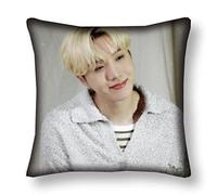 BTS merchandise BTS Throw PillowCushion Kpop JHope V Jungkook Suga Jimin Jin Cotton Linen Outdoor Decorative Square 45cmx45cm