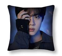 BTS merchandise Square Throw Pillow BTS Bangtan Boys Suga Jin Jimin Jung Kook JHope RapMonster V Home Decor Pillow W 45cmx45cm