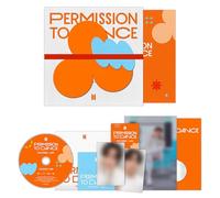 BTS - PERMISSION TO DANCE ON STAGE - LIVE (CONTACT Ver.) Outer Box & Memo + Photo Note + CD + Lyric Book + Postcard Set + 4 Extra Photocards
