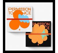 BTS - (Random Ver.) BTS PERMISSION TO DANCE ON STAGE LIVE ALBUM Note+Book+10 Card+GIFT