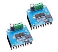 BTS7960 43A High-Power Dual DC Stepper Motor Driver Module Binghe 2-Pack BTS7960 High-Performance Motor Driver Module Supply Voltage 5.5 V to 27 V for Smart Car Motor Drives