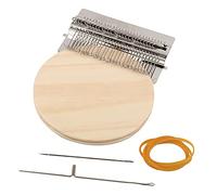 BTSEURY Small Loom-speedweve Type Weave Tool, Hand Weave Tool, Wooden Multi-Craft Mini DIY Darning Tool, Braiding Patching Machine for Beginners