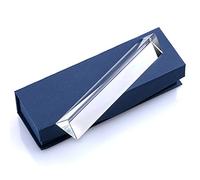 BTSKY 6"/150mm Crystal Optical Glass Triangular Prism for Physics Teaching Light Spectrum Sunlight Reflect Best Optical Spectrum Glass for Photography