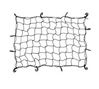 BTSKY 90x120cm to 180x240cm Heavy Duty Bungee Cargo Net with 12 ABS Hook - Large Capacity Roof Car Trunk Mesh, Travel Luggage Rack Elasticity Roof Luggage Carrier