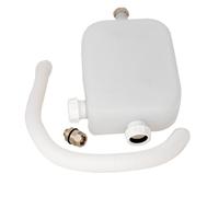 BTSPR04 Balterley Modern Bathroom 4 Tap Hole Hose Retainer with Drain, Chrome 340x90mm