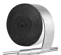 Btstil 32.8 FT Pipe Insulation Foam Wrap, Outdoor Self-Adhesive Foam and Foil Pipe Insulation Wrap, Water Pipe Insulation Wrap for Winter Freeze Protection (1)