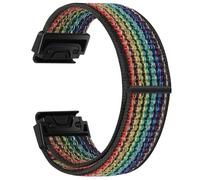 BTTNG 22mm Watch Strap Compatible With Garmin Fenix 8 47mm/7/7 Pro/6/6 Pro/5 Plus, Nylon QuickFit Sport Band for Forerunner Instinct 2/EPIX 2