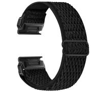 BTTNG 26mm QuickFit Straps for Garmin Fenix 8 51mm/Fenix 7X/Fenix 6X/Fenix 6X Pro/Fenix 5X/Fenix 5X Plus/Fenix 3/Fenix 3 HR, Adjustable Elastic Nylon Sports Band for Women Men