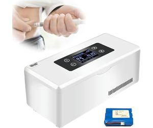 BTURYT Insulin Refrigerator Cooler For Diabetes Products, Insulin Refrigerator And Cooler With LED Display, Portable Automatic Cooling For Cars, Families And Travel
