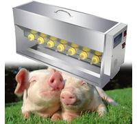 BTURYT Little Pig Bottles for Nursing, Smart Constant Temperature Automatic Piglet Milk Feeders for Multiple Piglets Nipple, Piglet Feeder Milk, 14 Nipples Piglet Nursing Station