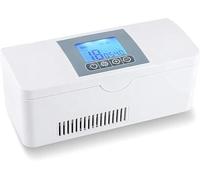 BTURYT Travel Insulin Refrigerator Insulin Cooling Box Portable Refrigerator Insulin Cooler Intelligent Cooler 2-8 ° C Car Refrigerator USB Rechargeable LCD Screen - Suitable For Seringu