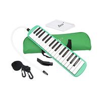 Btuty 32 Keys Melodica Piano Musical Instrument for Beginner Gift with Carrying Bag (green)