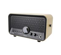 Btuty AI Smart Guitar Amplifier 15W Touchscreen 55 Amp 69 Effects 80 Presets with AI Tone Generator 10000 Presets Drum Machine Looper Tuner for Electric Guitar Bass Portabl (Gold)