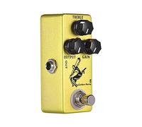 Btuty Guitar Horse Overdrive Effect Pedal Boost Golden Horse Full Metal Shell True Bypass (Gold)