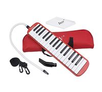 Btuty Melodica 32 Keys Melodica Instrument Piano Musical Instrument for Beginner Gift with Carrying Bag Melodia Musical Instrument (red)
