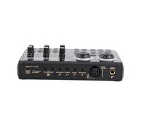 Btuty Sound Mixer, Dynamic LED Colorful Light BT Wireless with One Click Noise Reduction, 5V XLR Universal Interface for Live Streaming Podcasting Recording, Imported Chip, 16bit