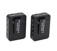 Btuty Wireless IEM Transmission System Rechargeable Transmitter and Receiver with Lossless Sound, 30m Distance for Studio Band Rehearsal Live Performance, Easy Operation and Multiple