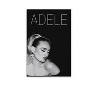 BTUWFTUF 30-Adele Wall Art Colorful Decorative Poster Art Canvas Gift For Friends Room Beautiful Suitable For Living Room And BedroomUnframe-style-2508x12inch(20x30cm)