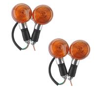 BTWSRX Turn Signal Indicator Motorcycle Turn Signal Light Front Or Rear For VTX1300 For For Vulcan VN800 900 1500 2000 Indicator Lights Turning Motorbike Indicators Lamp